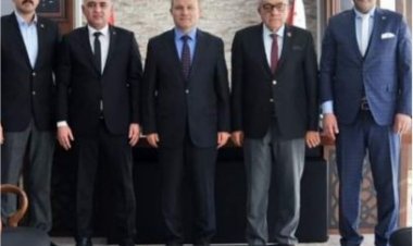 Arif Kılıç Yeni İl Emniyet Binasında Hayırlı Olsun Ziyaretinde Bulundu