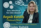 MEMLEKET PARTİSİ KIRŞEHİR İL BAŞKANI GÜLAY BALTALIK'TAN KANDİL MESAJI