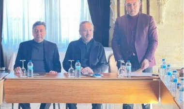 ATILGAN YILMAZ MİLLET VEKİLLERİ VE MUCURLU İŞ ADAMLARI İLE ÜRGÜPTE BİR ARAYA GELDİ