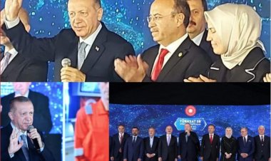 CUMHURBAŞKANI ERDOĞAN, TÜRKSAT 5B UYDUSUNU HİZMETE AÇTI